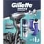 Подарунковий набір Gillette: станок для гоління чоловічий Gillette Mach3 Charcoal з 2 змінними картриджами + гель для гоління Gillette Series Очищальний з вугіллям 200 мл + Шкарпетки - мініатюра 2