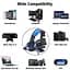 Дротова гарнітура Hunterspider Gaming with LED V3, USB, 3.5mm, 2.2m, black-blue - мініатюра 8