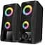 Колонки 2.0 S-107 Black 2 x 3 Вт REAL-EL teh0021035 - миниатюра 1