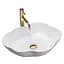 Умивальник Rea Pearl 51x38 white (REA-U0265), Глянцева - мініатюра 1