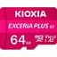 Карта пам’яти KIOXIA EXCERIA PLUS G2 SDXC 64GB U3 V30 (LMPL3M064GG2) - миниатюра 1