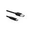 Дата кабель USB 2.0 AM to USB-C 3.0m 18W PVC black Choetech (AC0004-BK) - мініатюра 3