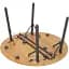 Стол Bo-Camp Poundbury Round Brown 90x90 см (1404656) - миниатюра 7