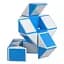 Змійка Рубіка Smart Cube біло-блакитна в коробці SCT401 - мініатюра 6