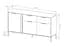 Комод Perfect Home Ларс/Lars 3-дверный с 2 ящиками 3D2S/153 Антрацит (PFH-091021) - миниатюра 5