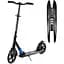 Самокат Best Scooter 57х14х88-98 см Черно-синий 000231551 - миниатюра 1