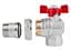 Кран кульовий Icma FAR. ROSSA 3/4" кутовий №361 (87361AE11) - мініатюра 3