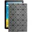 Чехол StatusCASE из экокожи для планшета Umax VisionBook 10A LTE Серый ромб - миниатюра 1