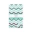 Простынь Cosas на резинке в детскую кроватку 60х120 mint zigzag, мята (ZigMintGrey_120) - миниатюра 2