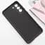 Чехол TPU Getman Liquid Silk Full Camera для Samsung Galaxy S21 Черный/Black - миниатюра 2