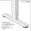 Комп'ютерний ігровий стіл Officepro ODE1470LWW Light Wood/White [148344] - мініатюра 3