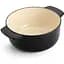 Каструля KitchenAid Cast Iron чавунна з кришкою 22 см 3.3 л чорна (CC006058-001) - мініатюра 4