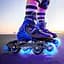 Роликові ковзани Neon Inline Skates розмір 34-37 сині (NT08B4) - мініатюра 7