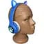 Бездротові навушники Opt-Top cat ear vzv-23m з підсвічуванням + FM-радіо + MicroSD Bluetooth сині (1756375582) - мініатюра 3