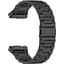 Ремешок DK для Xiaomi Redmi Watch 3 Active / 3 Lite Metal Fitlink Steel Band (black) - миниатюра 2