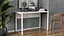 Комп'ютерний стіл Ferrum-decor Раян 75x100x70 білий ДСП Дуб Сонома 16мм (FRD-101152) - мініатюра 1