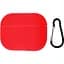 Чохол Silicone Case + Carabine для Apple AirPods Pro 2 Red [74298] - мініатюра 1