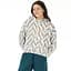 Толстовка Picture Organic Neris Printed Hoodie Women S Сірий-Білий - мініатюра 1