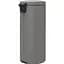 Бак для сміття з педаллю Brabantia NewIcon Pedal Bin 30 л сірий (119187) - мініатюра 3