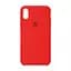 Силиконовый противоударный чехол-накладка для Apple iPhone Xs Max, панель с защитой всего корпуса, софт-тач, red, ArmorStandart (ARM53254) - мініатюра 1