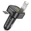 АЗУ FM модулятор Borofone BC43 Flash 18W+QC3.0 (2USB-A) Black - миниатюра 4