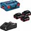 Набор аккумуляторов и зарядных устройств Professional GBA 3х18В Bosch hoz0014383 - миниатюра 1