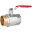 Кран кульовий Thermo Alliance Standart 2" ВЗ прямий, нікель, PN40, важіль SD605NW50PN40 - мініатюра 1