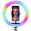 Кільцева лампа Ring RGB MJ 36 з пультом 36 см - мініатюра 2