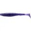 Силикон FishUP U-Shad 4" #060 - Dark Violet/Peacock & Silver (8 шт/уп) - миниатюра 1