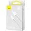 Кабель Baseus Dynamic Series USB-A to USB-C 2m 100W White (CALD000702) [113818] - мініатюра 5