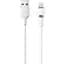 Кабель Havit HV-CB6283 2.4A USB - Lightning 1 м белый (HV-CB6283) - миниатюра 1