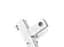 Змішувач для ванни Plamix Kubus-009 EURO SET White (з шлангом, лійкою та кронштейном) (PM0673) - мініатюра 3