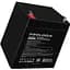 Акумулятор Prologix AGM 12V (12V/5Ah/60Wh) (PL12-5) [114641] - мініатюра 2