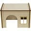 Дом для грызунов Lucky Pet №104 бежевый 17x11x12 см - миниатюра 2