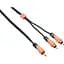 Коммутационный кабель Bespeco Mini-Jack 3.5 - 2Rca 3 м. SLYMSR300 - миниатюра 1