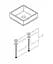 Умивальник Grohe Cube Ceramic 400x400 мм 3948200H, Білий - мініатюра 3