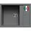 Кухонна мийка Elleci Unico 125 TITANIUM 73 - мініатюра 1