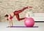 М'яч для фітнесу (фітбол) Power System PS-4011 Ø55 cm PRO Gymball Pink (4011PI-0) - мініатюра 8