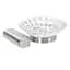 Мыльница Rea 322225 nickel brushed REA-77042, Никель - миниатюра 2