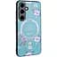 TPU+PC чохол Secret Garden with MagFit для Samsung Galaxy S24 FE Mint - мініатюра 1