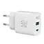 Зарядний пристрій мережевий MAKE 20W Type-C PD3.0 + USB QC4.0 White - мініатюра 6