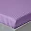 Простынь Cosas на резинке в детскую кроватку 60х120 сатин amethyst, фиолетовый (StrSatin_24Amethyst_60х120х12) - миниатюра 2