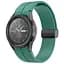 Ремешок для Samsung Galaxy Watch 5 44mm - темно-зеленый ширина крепления 20мм силикон Watchbands Cls-black (W33-1WB91937766) - миниатюра 1