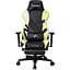 Геймерское кресло 1stPlayer Duke Black/White/Yellow [121647] - миниатюра 1