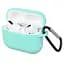 Силіконовий чохол для навушників Apple AirPods Pro, Silicone Case, блакитний, захисний чохол, ультратонкий і легкий, захист від подряпин, пилу та ударів, м"який силікон, ArmorStandart (ARM56082) - мініатюра 1