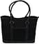 Коттоновая дорожная сумка 40L Weekender черная 55х35х24 см LS sum0028898 - миниатюра 1
