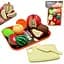 Продукти на липучці JQ 912-2, 8 елементів, овочі, фрукти, таця, дошка, ніж, у пакеті (6974726400878) - мініатюра 5