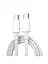 Кабель WIWU Wi-C008, 100W Max YouPin Data Cable Type C to Type C белый - миниатюра 1