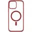 Чохол Color MagSafe Apple iPhone 13 Pro Max Red - мініатюра 1