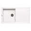 Кухонная мойка Lidz 860x500/240 WHI-01 (LIDZWHI01860500240) - миниатюра 1